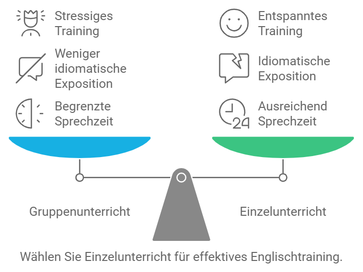 Vorteile Englisch Einzelunterricht